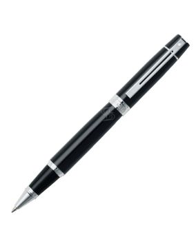 ปากกาเคมี Sheaffer 300 Glossy Black Chrome #9312-1