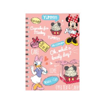 สมุดบันทึกปกอ่อนสันห่วง Minney Mouse - 443