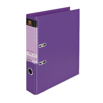 (Factory Sale) แฟ้มสันแคบ ตราช้าง รุ่น 2101F สัน 2 นิ้ว ขนาด F สีม่วง (แพ็ค 3 เล่ม) (SD118389)