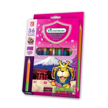 (Clearance) สีไม้ 2 หัว 36 สี Master Art (SD199487)