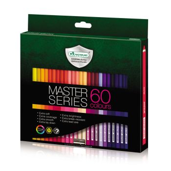 (Clearance) สีไม้ 60 สี Master Art รุ่น Master Series (SD235512)