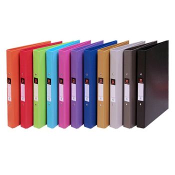 แฟ้ม 2 ห่วง ตราช้าง รุ่น 221A4 ขนาด A4 ปกดูราพลาส 