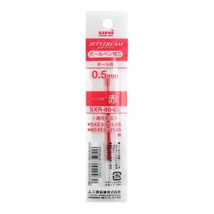 ไส้ปากกา UNI Jetstream SXR-80-05 สีแดง