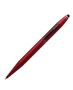 ปากกา Cross Tech2 Metallic Red Ballpoint Pen with 6mm Stylus #AT0652-8