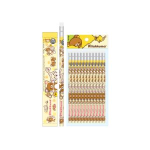 ดินสอไม้ Rilakkuma - 446 (12แท่ง)