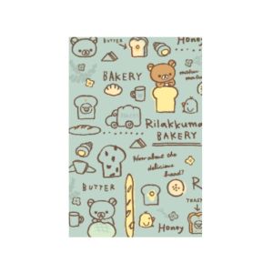 สมุดบันทึกปกอ่อนเย็บลวด Rilakkuma - 458