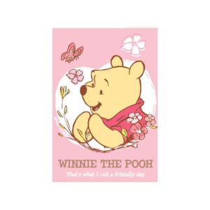 สมุดบันทึกปกอ่อนเย็บลวด Pooh - 458