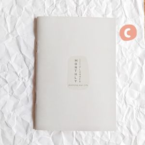 สมุดแพลนเนอร์ MONTHLY PLANNER ขนาด A6 (C)