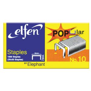 (Clearance) ลวดเย็บกระดาษ Elfen เบอร์ 10 (SD108830)