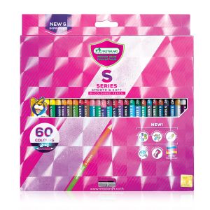 (Clearance) สีไม้ 2 หัว 60 สี Master Art รุ่น S Series (SD273255)